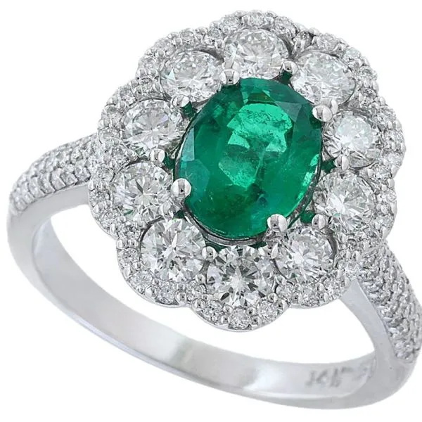 EMERALD BLOSSOM RING — Ring | Eterna Jewels Austin TX