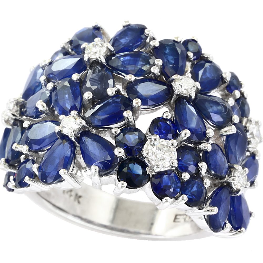 SAPPHIRE BOUQUET RING — Ring | Eterna Jewels Austin TX