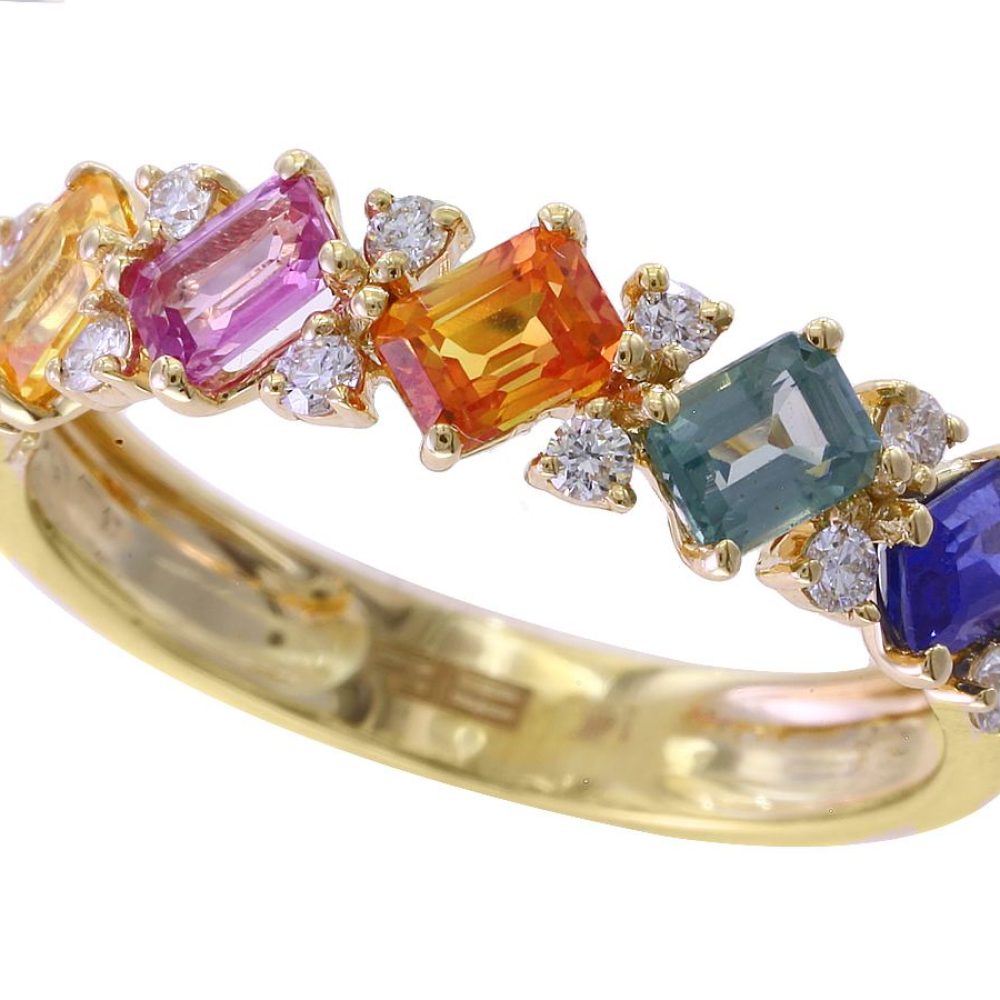SAPPHIRE VIBRANCE RING — Ring | Eterna Jewels Austin TX